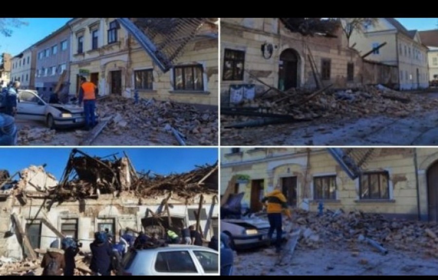 Ισχυρός σεισμός μεγέθους 6,4 Ρίχτερ στην Κροατία - Ένα παιδί νεκρό και τραυματίες