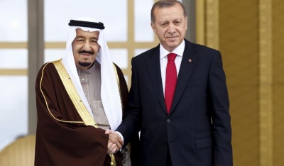 Τηλεφωνική επικοινωνία του Erdogan  με τον βασιλιά της Σαουδικής Αραβίας