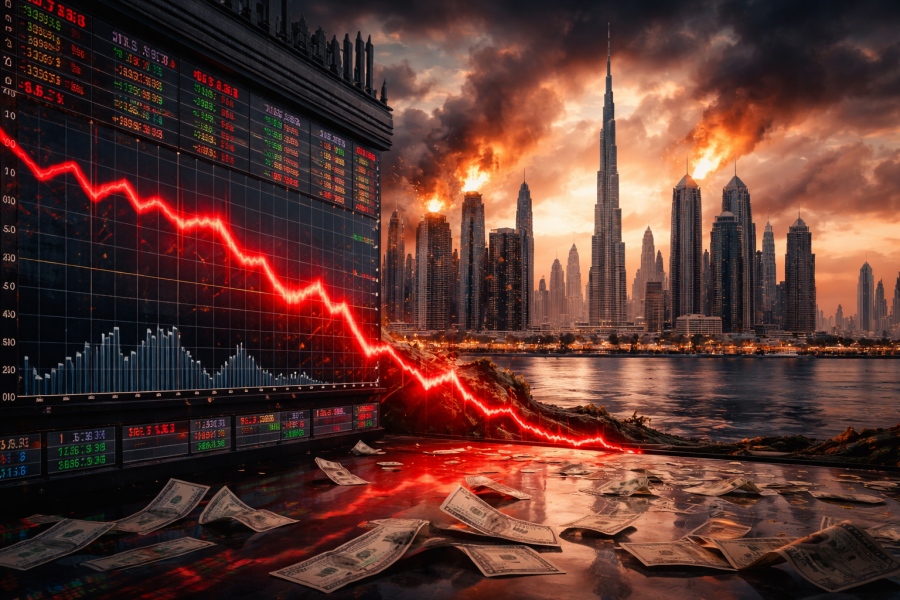 Κατάρρευση στον Περσικό - Χάθηκαν 120 δισ. δολ. στις αγορές Dubai και Abu Dhabi