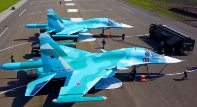 Ενισχύεται η ρωσική πολεμική αεροπορία - Νέα παρτίδα των βομβαρδιστικών Su-34