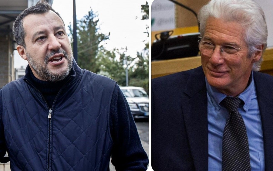 Salvini εναντίον Richard Gere: Πόσο σοβαρή μπορεί να είναι μία δίκη με μάρτυρα έναν ηθοποιό του Hollywood