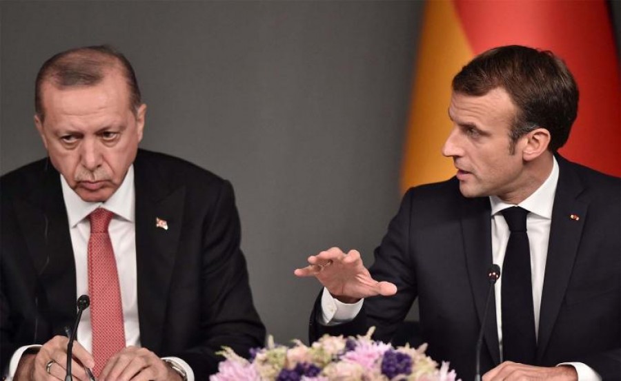 Macron: Σεβασμός στο Διεθνές Δίκαιο - Erdogan: Μην υποστηρίζεις τις ελληνικές μαξιμαλιστικές θέσεις
