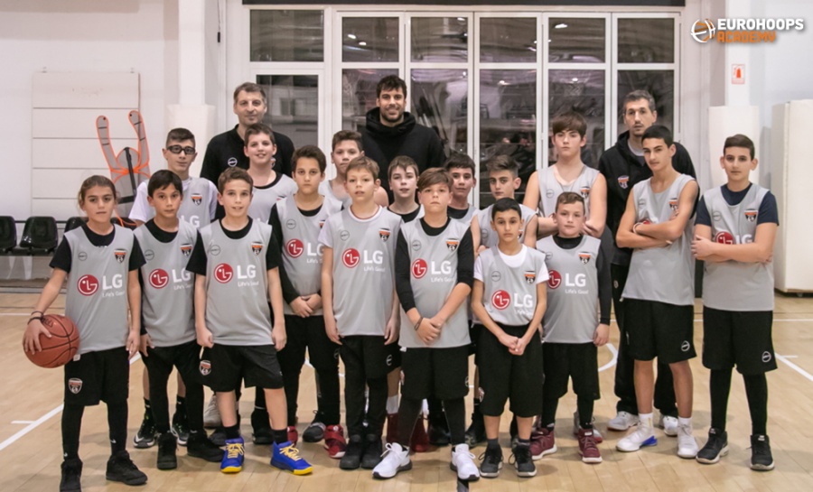 Οι εντός και εκτός γηπέδου δραστηριότητες της ομάδας LG Αθλητές του Αύριο της Ακαδημίας Eurohoops