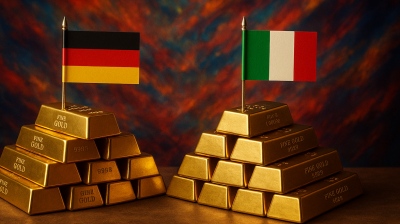 Αιτία πολέμου – Ο γερμανικός και ο ιταλικός χρυσός στη Νέα Υόρκη «όμηρος» του Trump για deal στον εμπορικό πόλεμο