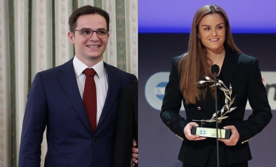 The wedding of Greek Prime Minister's son with tennis star Sakkari and the 