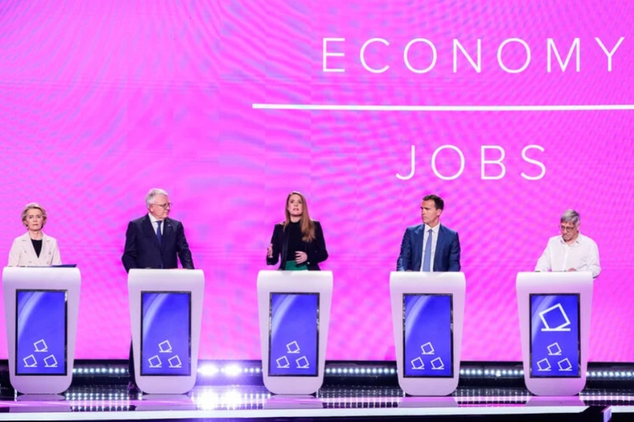 Debate για την προεδρία της Κομισιόν - Von der Leyen: Συνεργασίες με όσους είναι υπέρ της Ουκρανίας και κατά του Putin