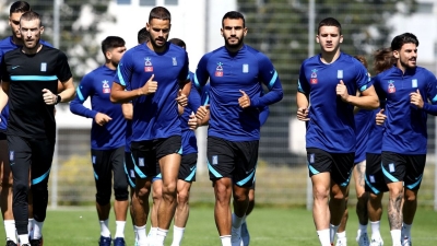 Εθνική ομάδα: Ξεκίνησε η προετοιμασία για το ματς με Κόσοβο - Ατομικό πρόγραμμα ο Τζόλης