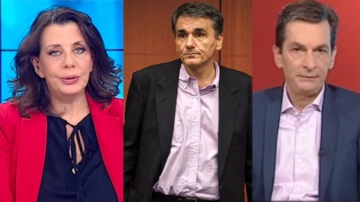 Επίθεση των «αντικειμενικών» Ακριβοπούλου και Καψώχα στον Ευκλείδη Τσακαλώτο