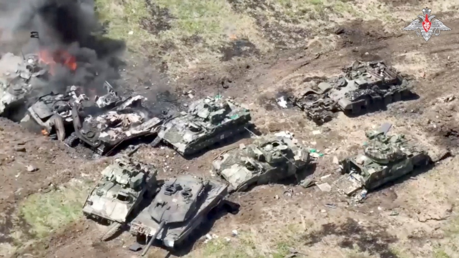 Πάλι κουφάρια τα Leopard – Οι Ρώσοι κατέστρεψαν άλλα δύο γερμανικά άρματα μάχης στην Ουκρανία