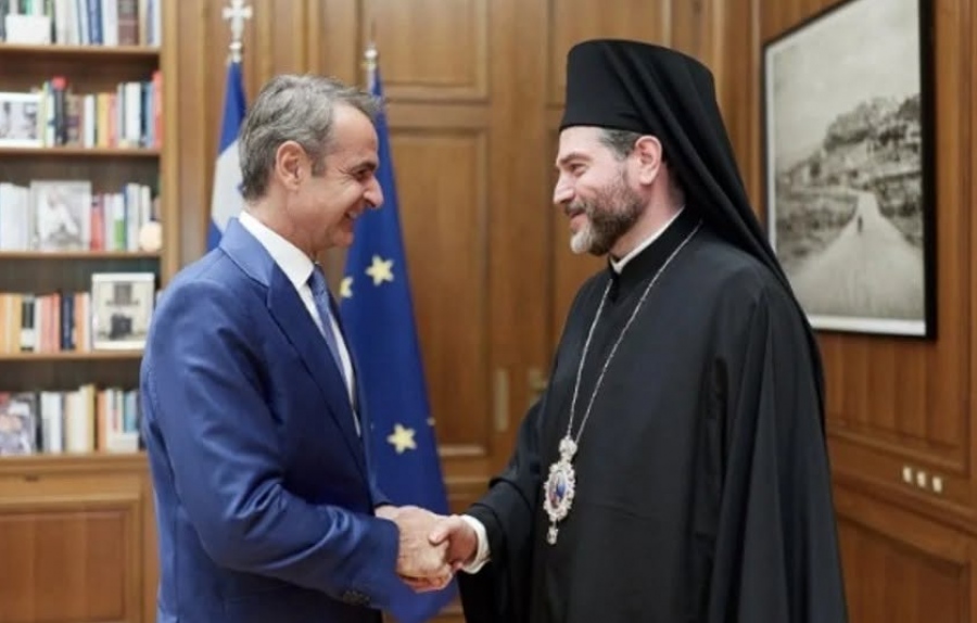 Συνάντηση με τον Πρωθυπουργό είχε ο νέος Αρχιεπίσκοπος Καναδά Απόστολος