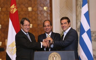 Τσίπρας: Προχωρά καλά η Τριμερής Ελλάδας - Κύπρου - Αιγύπτου, μπορεί στο μέλλον να διευρυνθεί