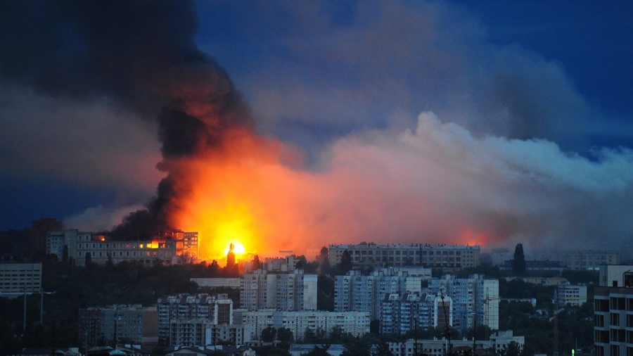 Σοκ και δέος στο Sumy - Ο ρωσικός στρατός κατέκαψε στρατηγείο των Ουκρανών με καταιγισμό πυραύλων