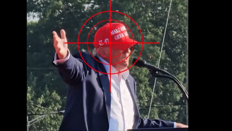 Νέο βίντεο σοκ για Trump: Ο επίδοξος δολοφόνος στόχευσε ακριβώς στο κέντρο...