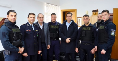 Η Energean στηρίζει με πράξεις την Ελληνική Αστυνομία