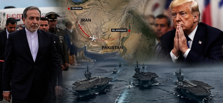 Iranian Foreign Minister Araghchi in Pakistan for emergency talks – Trump in panic, orders encirclement by three aircraft carriers