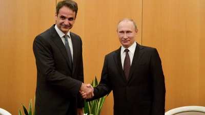 Συνάντηση Μητσοτάκη με Putin αύριο (8/12) στο Σότσι - Στο επίκεντρο Ανατολική Μεσόγειος, ενεργειακή κρίση