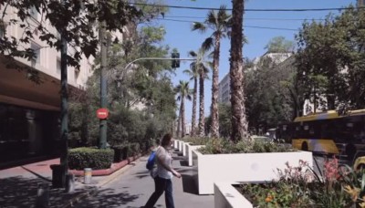 Πανεπιστημίου όπως… Μαϊάμι - Στολίστηκε με φοίνικες για τον Μεγάλο Περίπατο