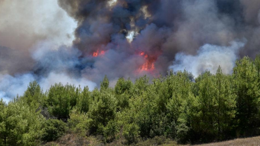 Εκτός ελέγχου η πυρκαγιά στην Ηλεία - Κατευθύνεται προς την Αρχαία Ολυμπία - Αναφορές για εγκλωβισμένους