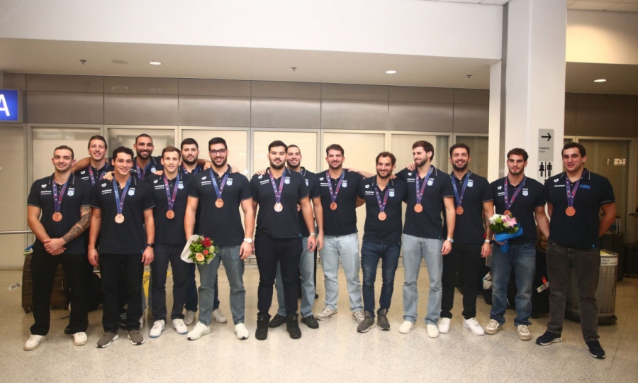 Η «γαλανόλευκη» επέστρεψε με το χάλκινο από το Ευρωπαϊκό Πρωτάθλημα Πόλο