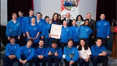 Επίτιμο Μέλος των Special Olympics Hellas η Μιχαηλίδου: Διδάσκετε τις αξίες μιας συμπεριληπτικής κοινωνίας που χτίζουμε 4 χρόνια τώρα