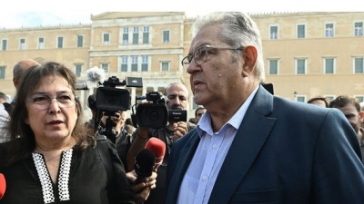 Κουτσούμπας -  Ρούτσι: Μέχρι τέλους με τους γονείς των θυμάτων των Τεμπών για να κάτσουν οι ένοχοι στο σκαμνί