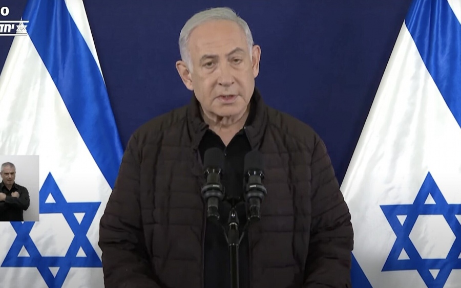 Netanyahu:  Δεν θα συμφωνήσω υπό οποιεσδήποτε συνθήκες να εγκαταλείψω τον έλεγχο ασφαλείας της Λωρίδας της Γάζας