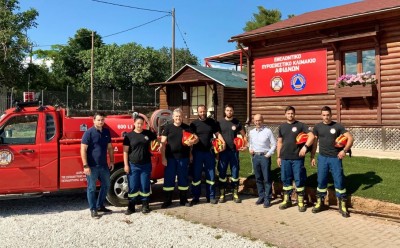 Interamerican: Προσέφερε 15 κράνη στους Εθελοντές Δασοπροστασίας Αφιδνών