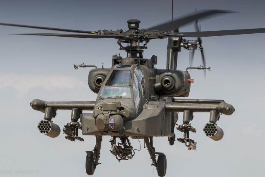 Κατρακύλα για τον στρατό των ΗΠΑ: Ένα ακόμη αμερικανικό ελικόπτερο AH-64 Apache συνετρίβη στην Ιορδανία