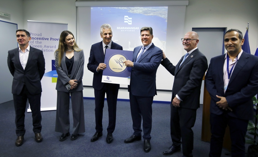 Τα Ναυπηγεία Σκαραμαγκά εντάσσονται επίσημα στο πρόγραμμα Green Award ως Incentive Provider