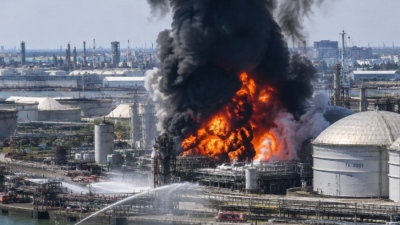 Deadly explosion hits Port of Rotterdam as fire erupts at KNDS ammo plant in Italy