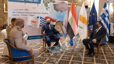 Μήνυμα Ελλάδας, Κύπρου και Αιγύπτου: Περαιτέρω ενίσχυση αμυντικής συνεργασίας - Καταδίκη τουρκικών προκλήσεων