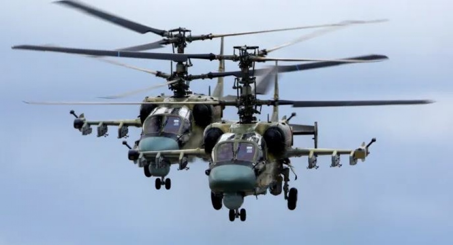 Οι αλιγάτορες με τα καταιγιστικά πυρά – Οι Ρώσοι με τα ελικόπτερα Ka 52 θερίζουν Ουκρανούς και τανκς - Το μυστικό όπλο που έχουν