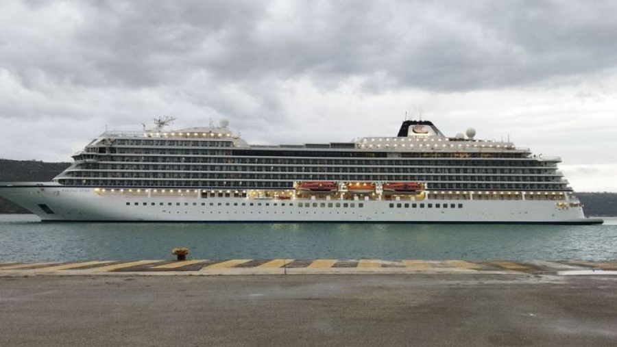 Χανιά: Άφιξη κρουαζιερόπλοιου με 898 επιβάτες στο λιμάνι της Σούδας λόγω κακοκαριάς