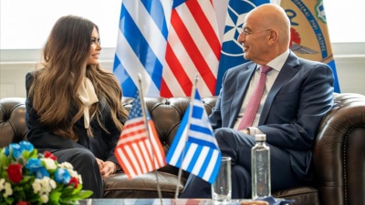 Συνάντηση Guilfoyle με Δένδια στο Πεντάγωνο: Να συνηθίσετε να με βλέπετε συχνά - Αναβάθμιση των σχέσεων ΗΠΑ - Ελλάδας με υπογραφή Hegseth