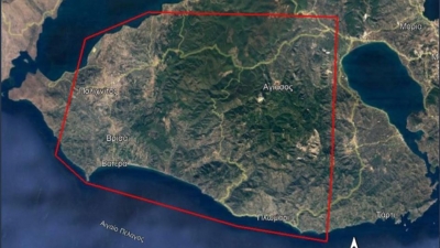 Υπηρεσία Copernicus: Ενεργοποίηση για την άμεση χαρτογράφηση της περιοχής Βατερά της Λέσβου που επλήγη από πυρκαγιά