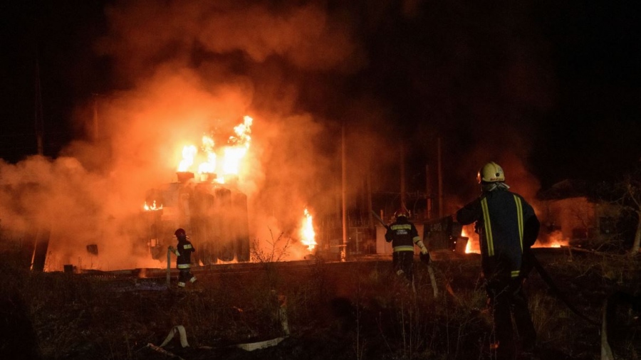 Κόλαση στη Nikolaevka - Οι Ρώσοι βομβάρδισαν το θερμοηλεκτρικό εργοστάσιο του Slavyansk... έρχεται βαρύς χειμώνας στην Ουκρανία
