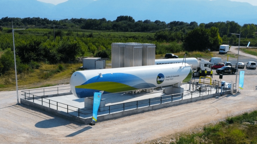 ΔΕΣΦΑ: Νέος σταθμός LNG στο Άσπρο Σκύδρας για την τροφοδοσία της περιοχής με φυσικό αέριο