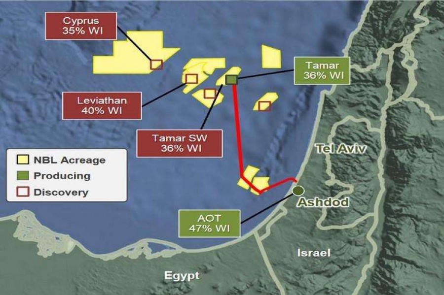 Ισραήλ: Ο όμιλος του κοιτάσματος αερίου Λεβιάθαν αναζητεί εταίρους για να επεκταθεί
