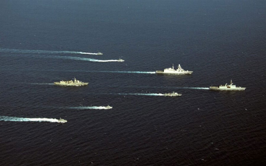 Αεροναυτική άσκηση έρευνας και διάσωσης Ελλάδας - Κύπρου - Γαλλίας - Ιταλίας νοτίως της Λεμεσού