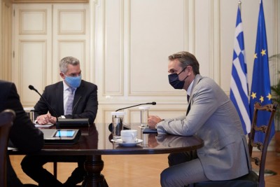 Συνάντηση Μητσοτάκη με τον Αυστριακό υπ.Εσωτερικών, K. Nehammer για μεταναστευτικό, Μεσόγειο