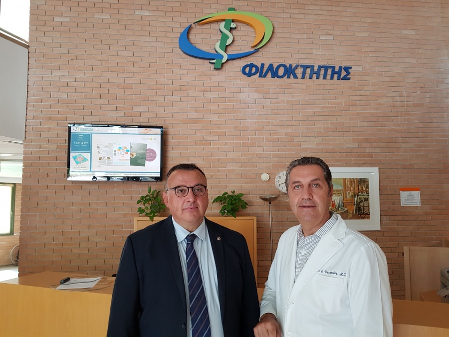 ΦΙΛΟΚΤΗΤΗΣ: Διάκριση για τον Υπεύθυνο του Τμήματος Νευροουρολογίας & Λειτουργικής Ουρολογίας