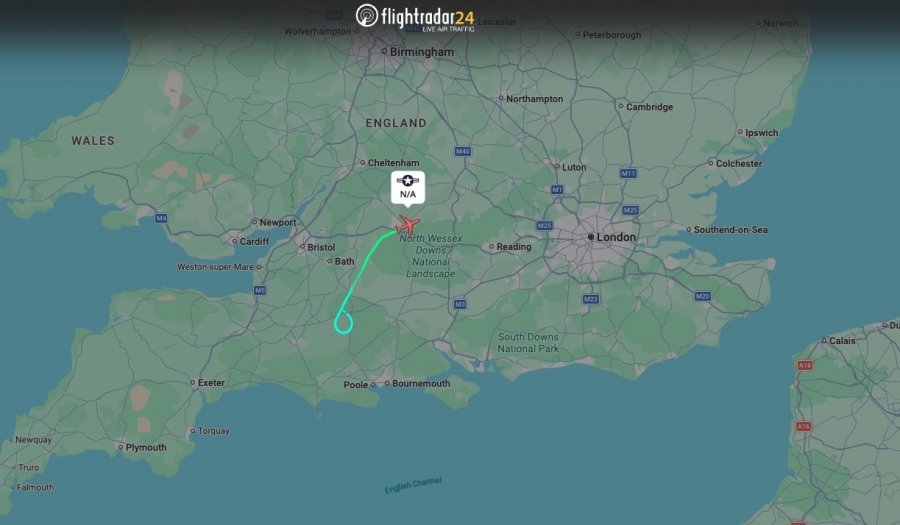 Συναγερμός στον αέρα... Αμερικανικό B-52 εξέπεμψε σήμα κινδύνου πάνω από τη νότια Αγγλία