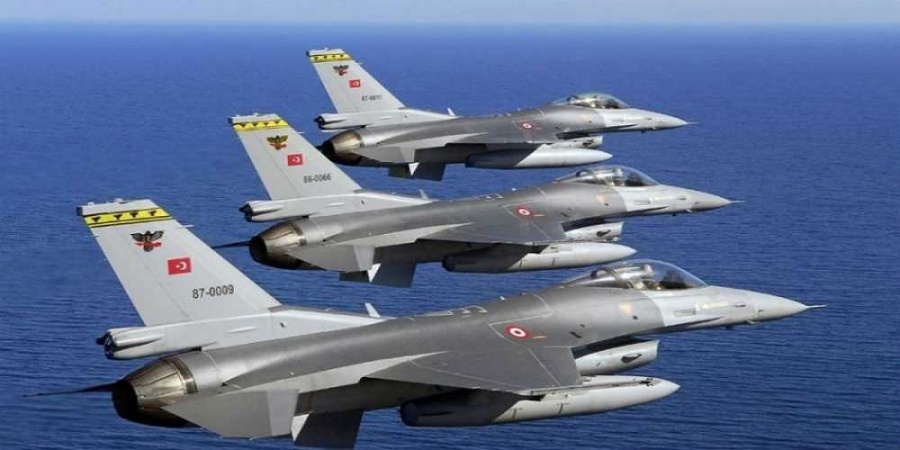 Σε 50 παραβιάσεις του εθνικού εναέριου χώρου προχώρησαν 14 τουρκικά αεροσκάφη στο Αιγαίο