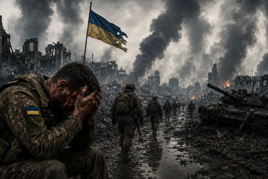Bloody destiny: Three paths to the end of the war in Ukraine and 30,000 Ukrainian soldiers on a blind march to death