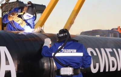 Η Gazprom επανεκκίνησε τις ροές φυσικού αερίου προς την Κίνα μέσω του Power of Siberia