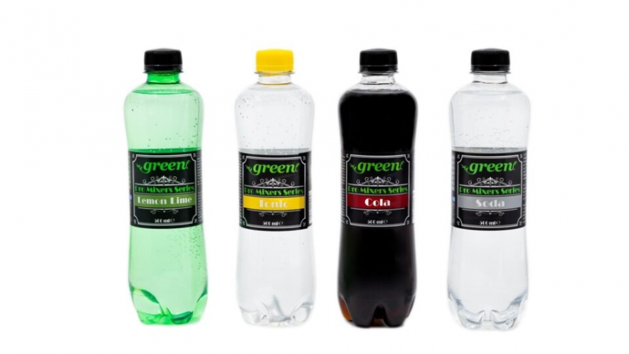 Η  Β.Σ.Καρούλιας παρουσιάζει τη νέα σειρά αναψυκτικών  Green Pro Mixers Series, σε συνεργασία με την Green Cola Hellas