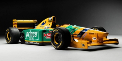 Αυτή την Benetton B193B την είχαν οδηγήσει οι Michael Schumacher και Riccardo Patrese