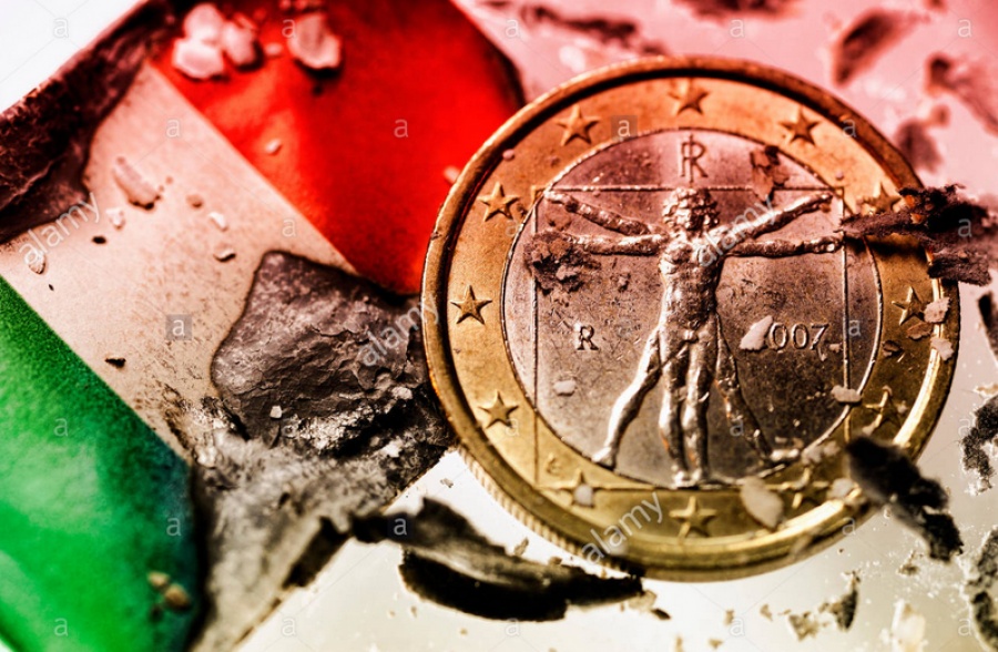 FT: H ιταλική πρόκληση για την ευρωζώνη και το σενάριο αποχώρησης από το ευρώ με λιρέτα