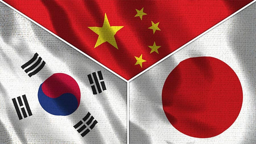 Τριμερής συνεργασία Ν. Κορέας - Κίνας - Ιαπωνίας για την ασφάλεια έναντι της Β. Κορέας και την κλιματική αλλαγή