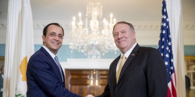 Τηλεφωνική επικοινωνία Pompeo (ΥΠΕΞ ΗΠΑ) με Χριστοδουλίδη (ΥΠΕΞ Κύπρος) με φόντο την Τουρκία